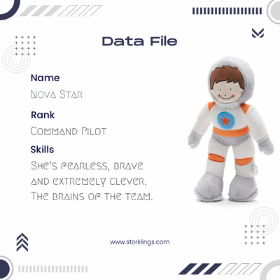 Astronaut Nova Star command pilot of the crew